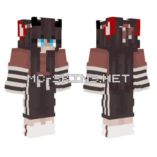 Carilyn Again Minecraft skin, front and back