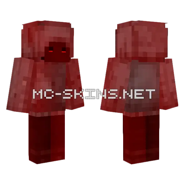 Carnage Steve Era Minecraft skin, front and back
