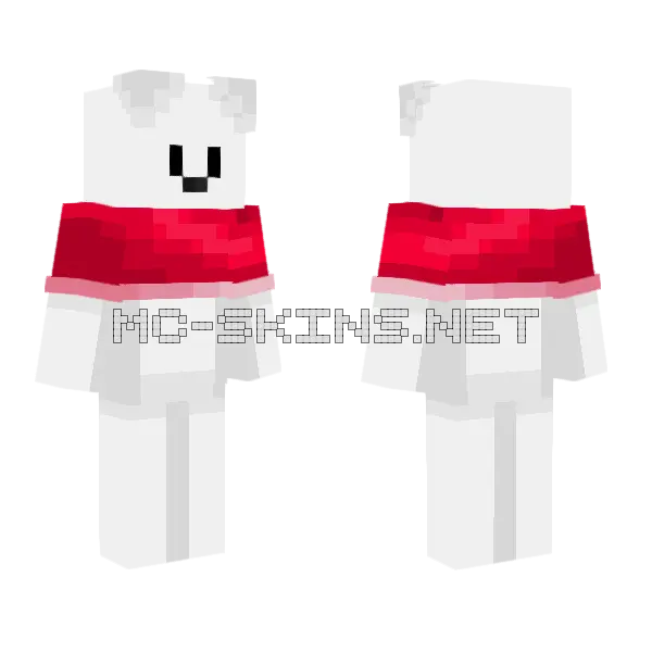 Carrie Minecraft skin, front and back