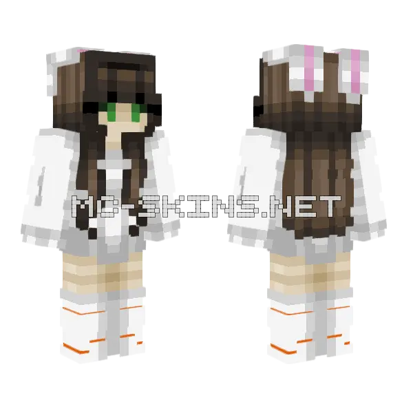 Carrots Ce Minecraft skin, front and back