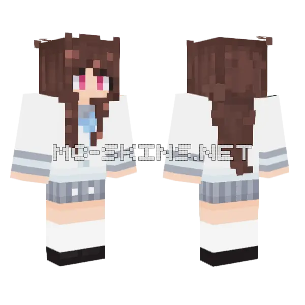 Casey Minecraft skin, front and back