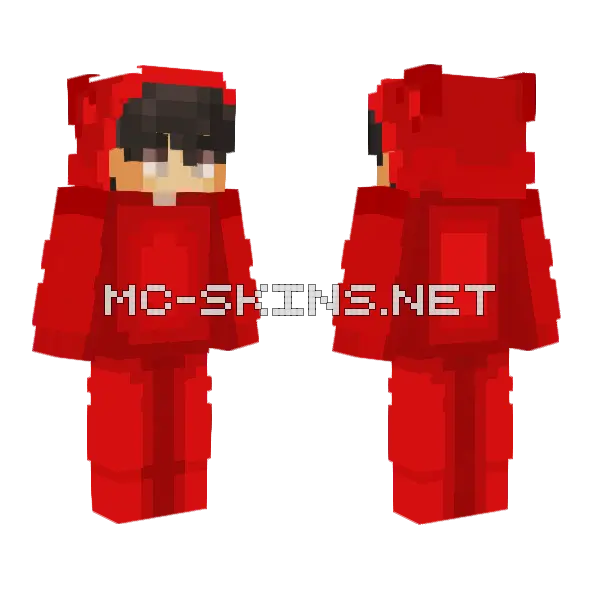 Cash Is The Best Minecraft skin, front and back