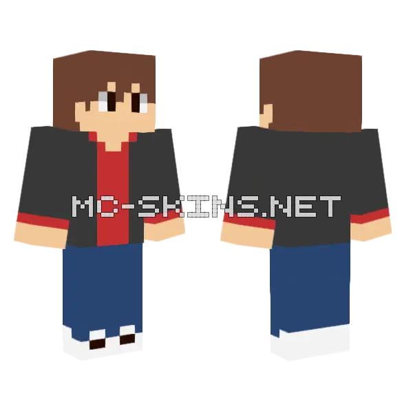 Casual Blue Overalls, front and back
