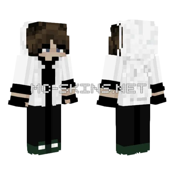 Casual Evenings Fixed Ver Minecraft skin, front and back