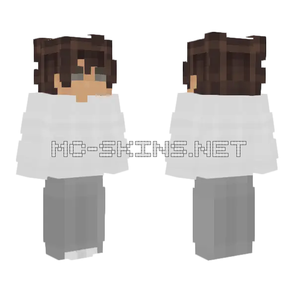 Casual PvP Boy, front and back