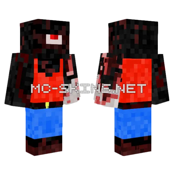 Casual Rex05gamer Minecraft skin, front and back