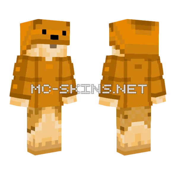 Cat Brother Minecraft skin, front and back