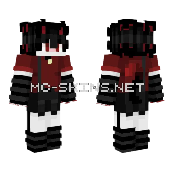 Catch Me If You Can Minecraft skin, front and back