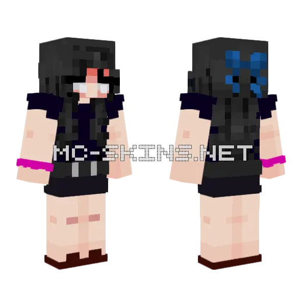 Catherine Minecraft skin, front and back