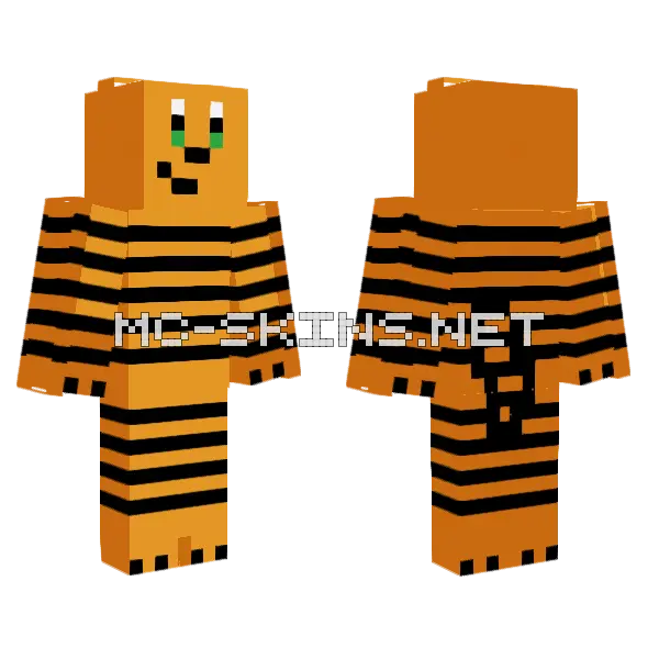 Catie Peetyv2 Minecraft skin, front and back
