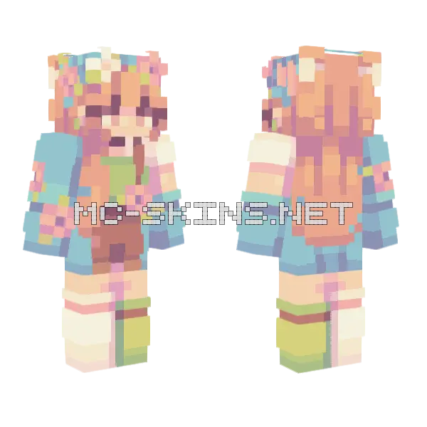 Catsrcool107 Sfa 12 Minecraft skin, front and back