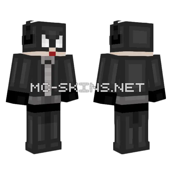 Catwoman Skin Minecraft skin, front and back