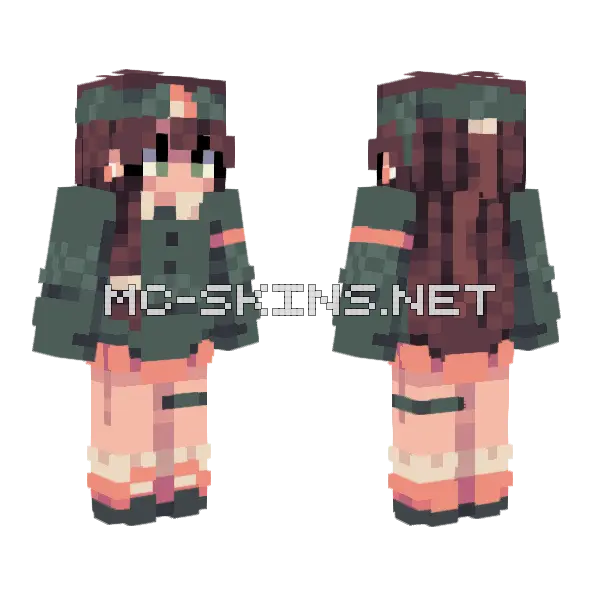 Caviar Ste Minecraft skin, front and back