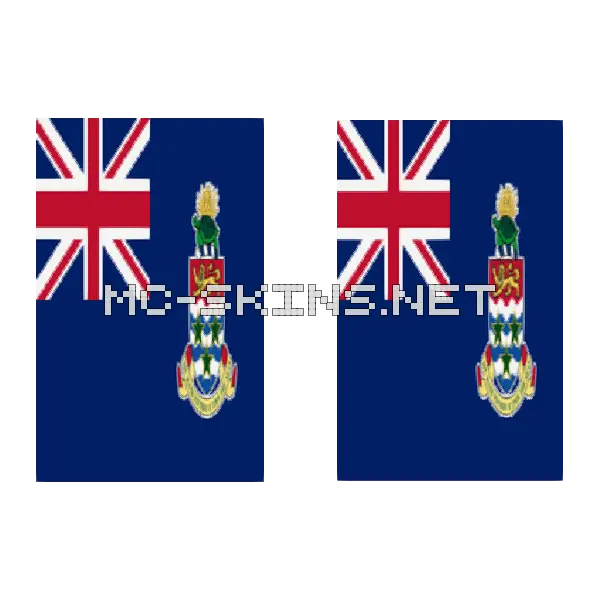 Cayman Islands Flag cape, outside and lining