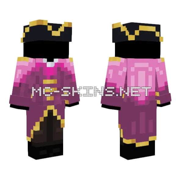Cbb Lutienant Unif Minecraft skin, front and back