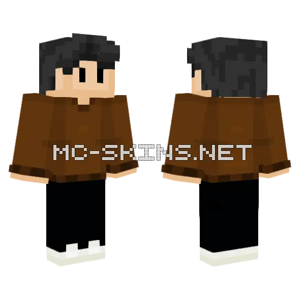 Ceee Boy Minecraft skin, front and back