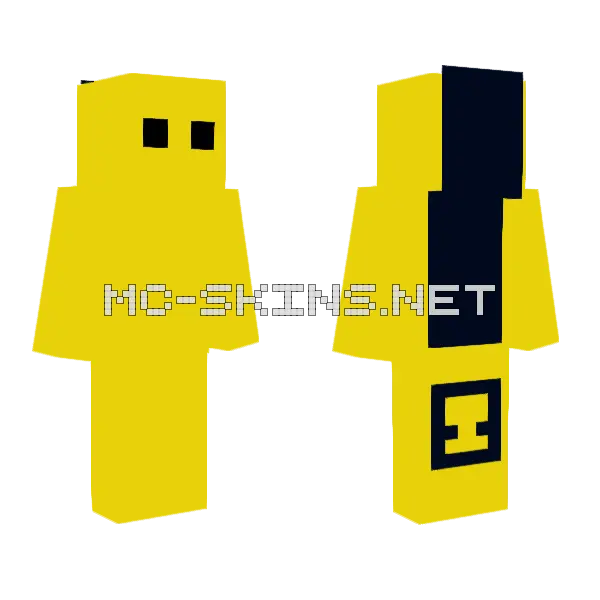Celebration Event Wobbly Life Minecraft skin, front and back