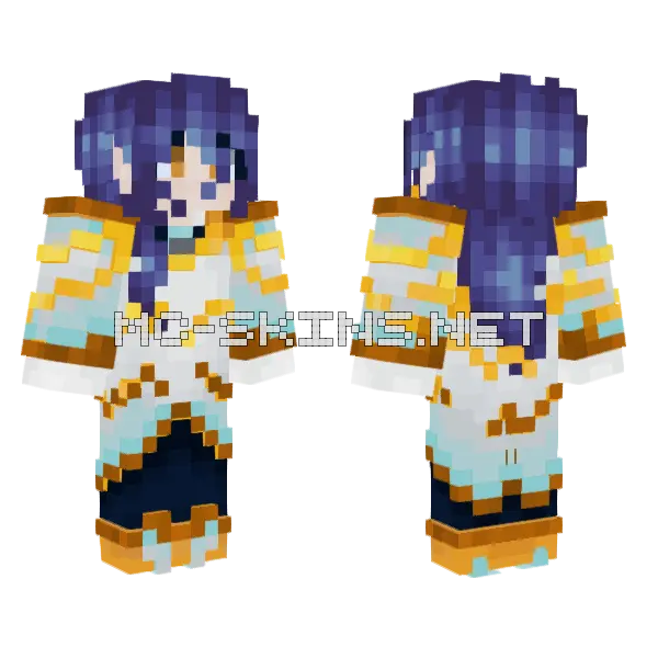 Celestial Mage Robes, front and back