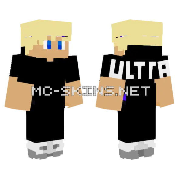 Celfyn Ultras Sin Minecraft skin, front and back