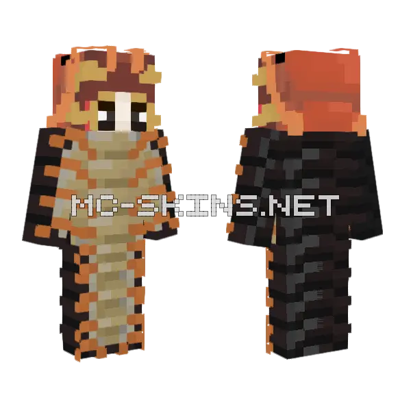 Centopia Insana Minecraft skin, front and back