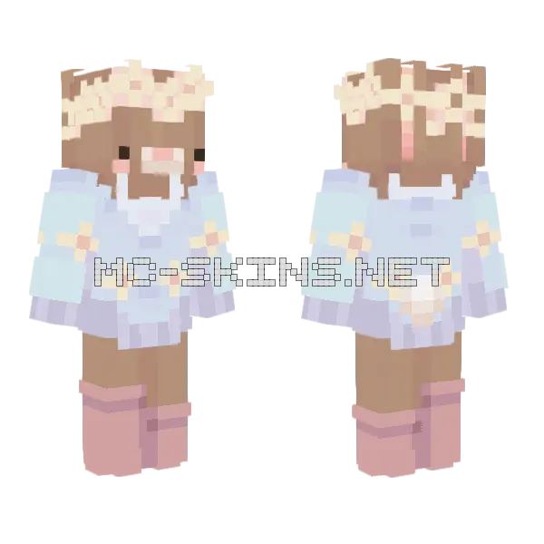 Cereal Base By Iliketea Minecraft skin, front and back