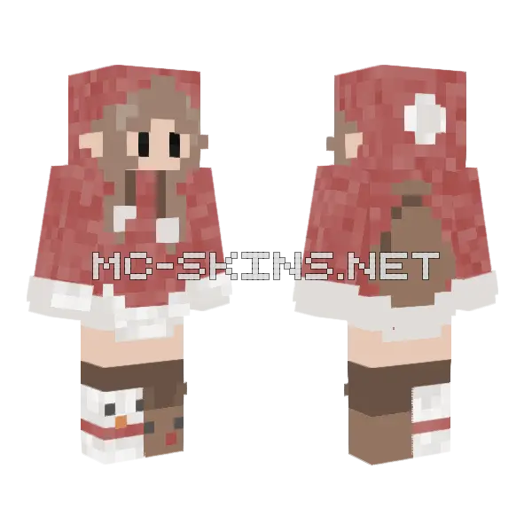 Challenge Finished Minecraft skin, front and back