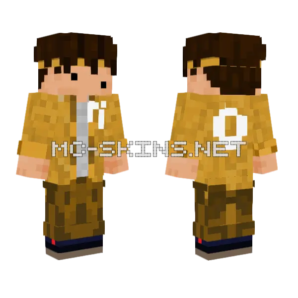 Champion Woofle Minecraft skin, front and back