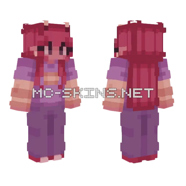 Charlie Balls Skin Minecraft skin, front and back