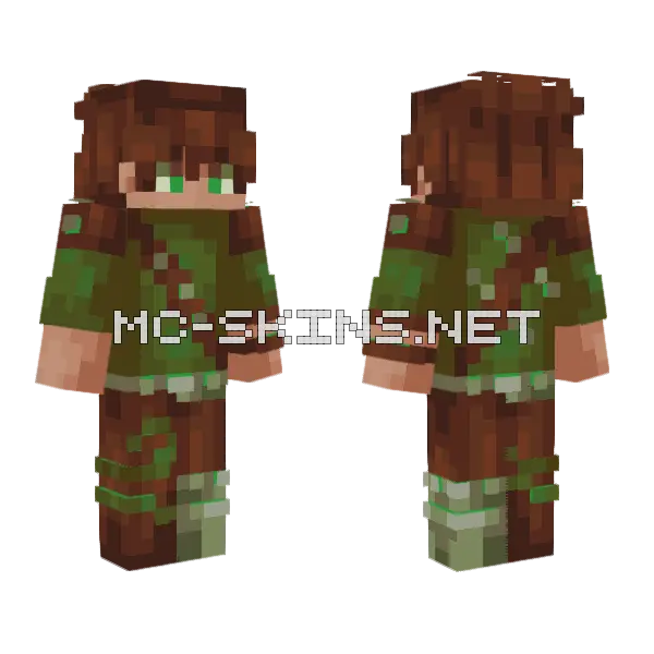 Charlie Ce Minecraft skin, front and back