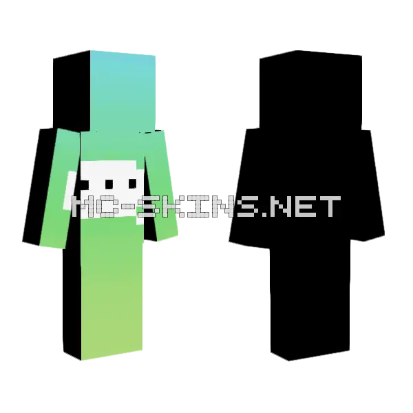 Chat For Anyone Minecraft skin, front and back