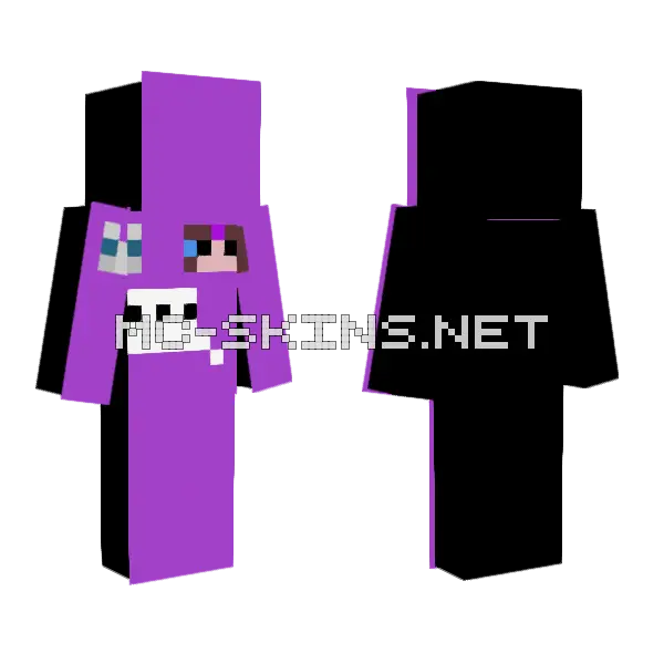 Chat For Lunacatlady And Hangucimuci Minecraft skin, front and back