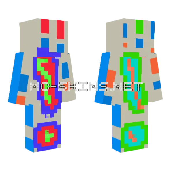 Check Desc For Rc Minecraft skin, front and back