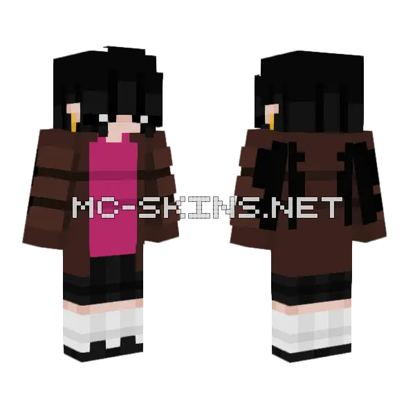 Cheese Skin Minecraft skin, front and back