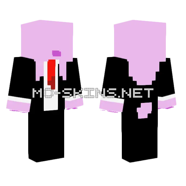 Cheesyguy Minecraft skin, front and back