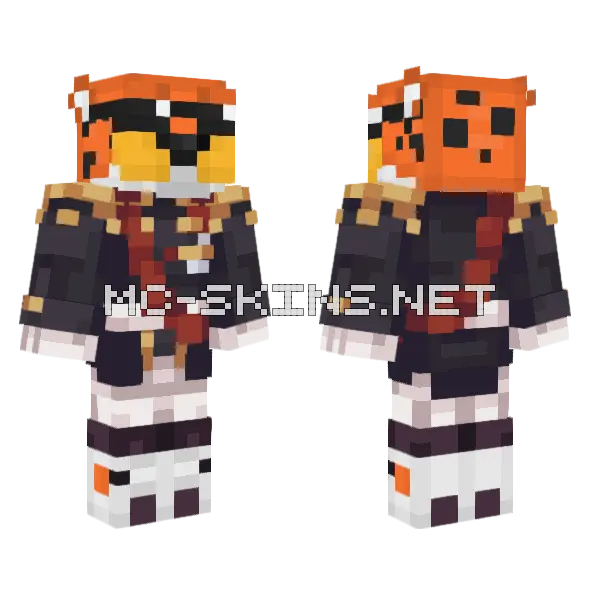 Cheetos Skin Minecraft skin, front and back