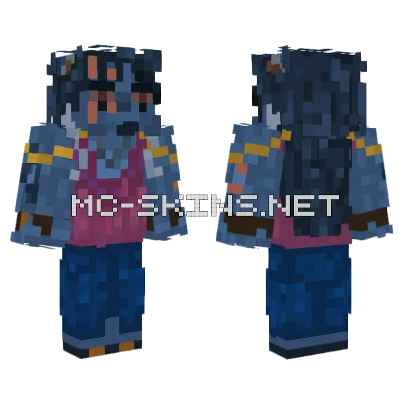 Chefe Logan Minecraft skin, front and back