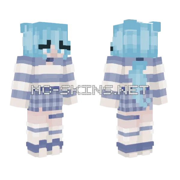 Cherrie Sweet 2 Minecraft skin, front and back