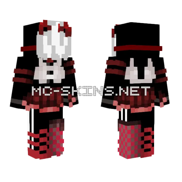 Chesnok 3 Minecraft skin, front and back