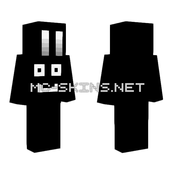 Chest Face Minecraft skin, front and back