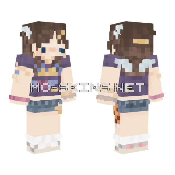 Chibi Angel, front and back