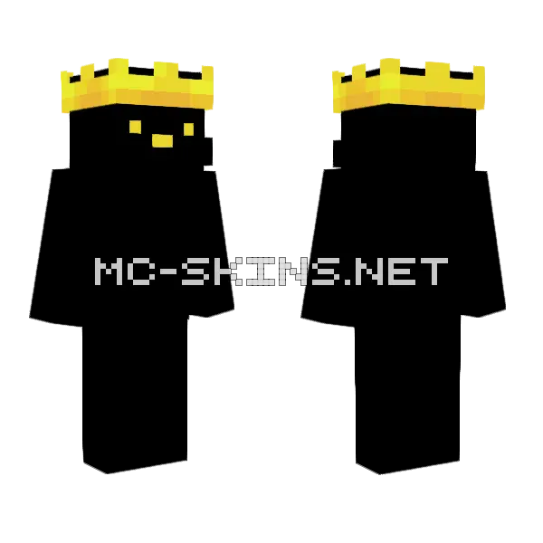 Chicken Man Minecraft skin, front and back
