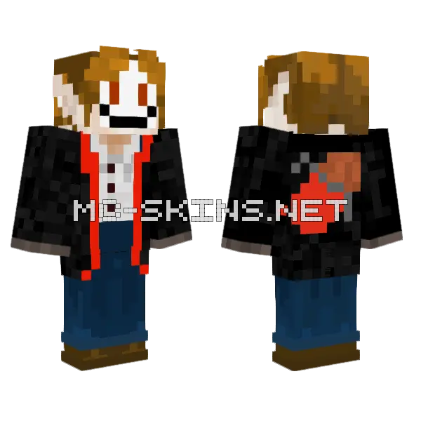Chicovalla Minecraft skin, front and back