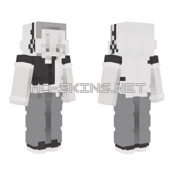 Childhood To Va Va Voom Minecraft skin, front and back