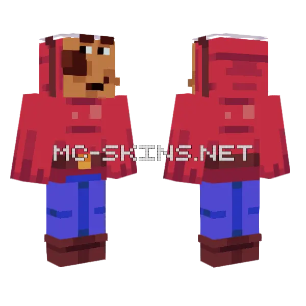 Chill Gy Minecraft skin, front and back