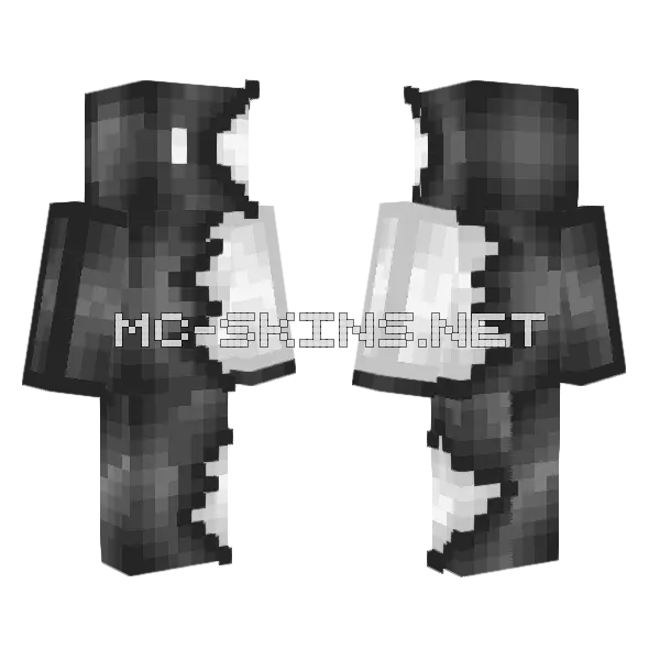 Chill Wind Blowing Minecraft skin, front and back