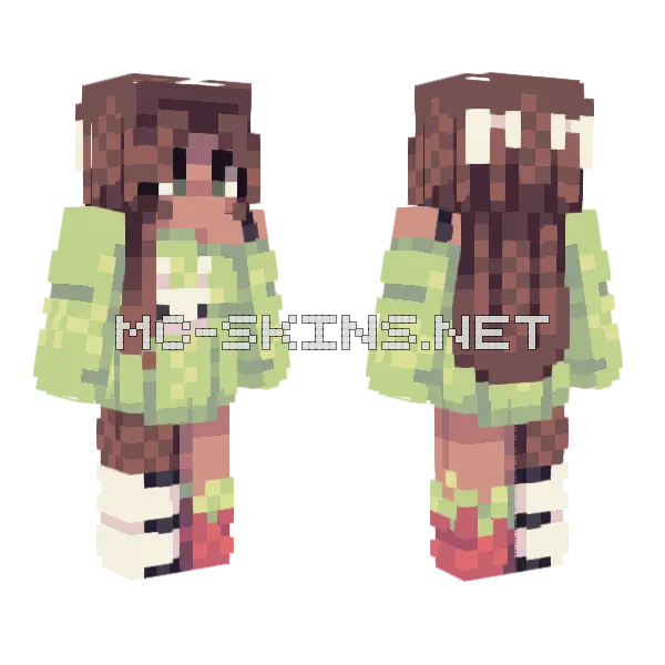 Chime S Favorite Things St Minecraft skin, front and back