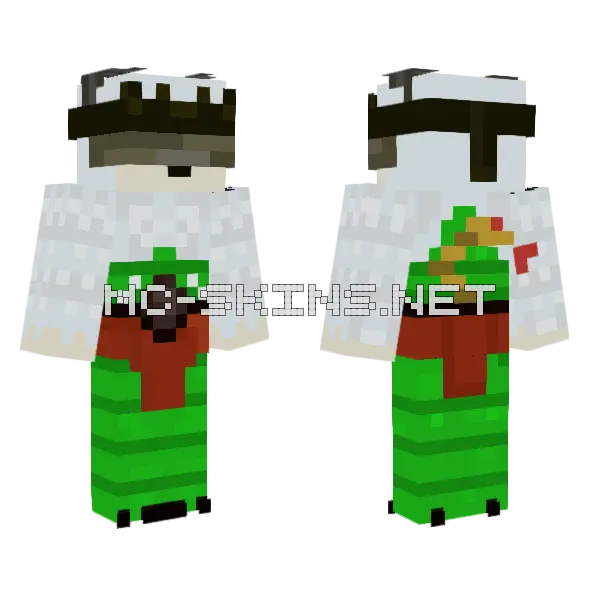 Chimera Minecraft skin, front and back