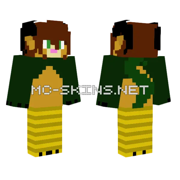 Chimera Skin Minecraft skin, front and back