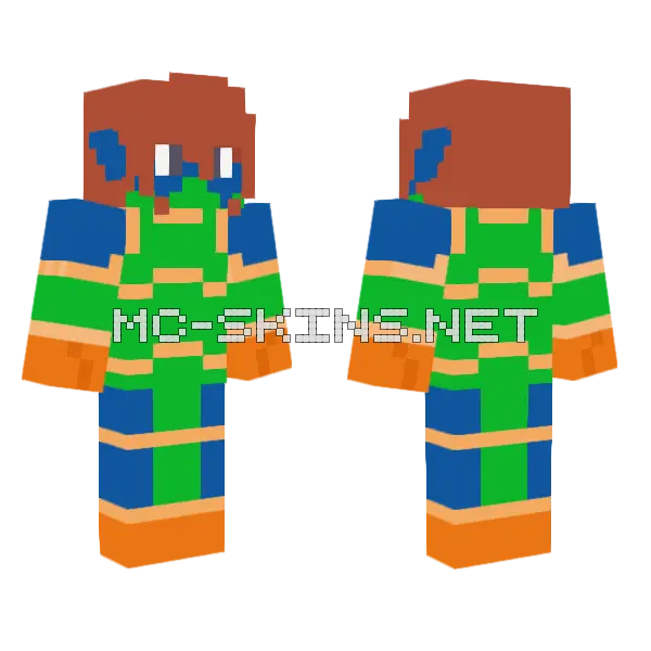 Chimerian 1 Minecraft skin, front and back