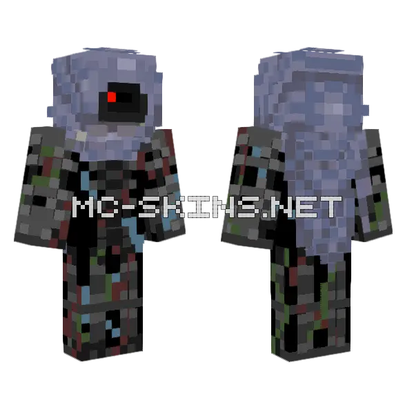 Chip Prototype 0 1 Minecraft skin, front and back